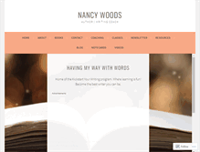 Tablet Screenshot of nancy-woods.com